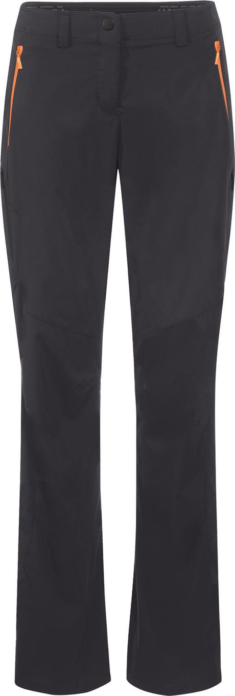 Montura - ROUTE PANTS WOMAN — ANTRACITE/MELON — Vista frontale 1