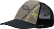 Montura - LOGO PRINT CAP — DESERT BEIGE/SUNNY LIME — Vista frontale 1