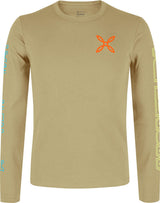Montura - NEW WAY MAGLIA — DESERT BEIGE/SUNNY LIME — Vista frontale 1