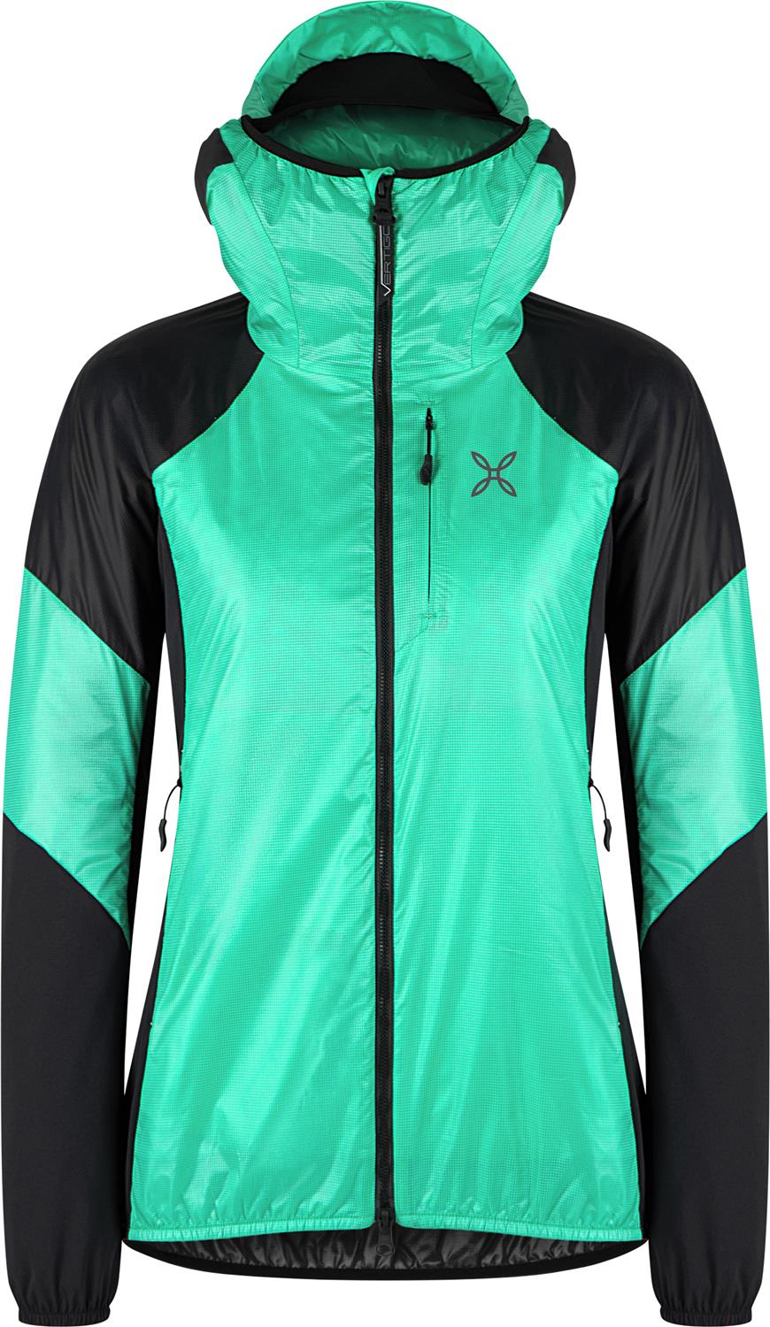 Montura - VERTIGO COMF. HOODED JKT WOM. — BRIGHT TEAL — Vista frontale 1