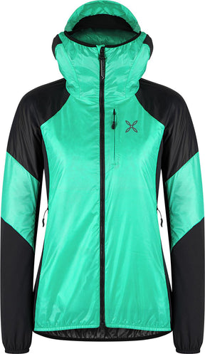 Montura - VERTIGO COMF. HOODED JKT WOM. — BRIGHT TEAL — Vista frontale 1