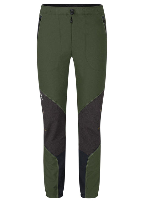 Montura - VERTIGO -7 CM PANTS — VERDE SALVIA — Vista frontale 1