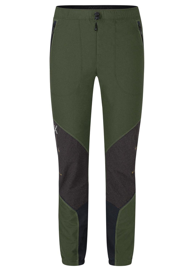 Montura - VERTIGO -7 CM PANTS — VERDE SALVIA — Vista frontale 1