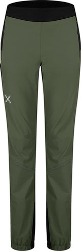 Montura - RITMO LIGHT PANTS WOMAN — VERDE SALVIA — Vista frontale 1
