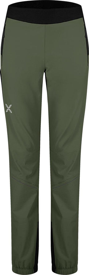 Montura - RITMO LIGHT PANTS WOMAN — VERDE SALVIA — Vista frontale 1