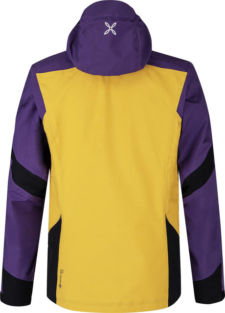 Montura - VERTIGO GTX PRO JACKET — MUSTARD/PETUNIA — Vista posteriore 3