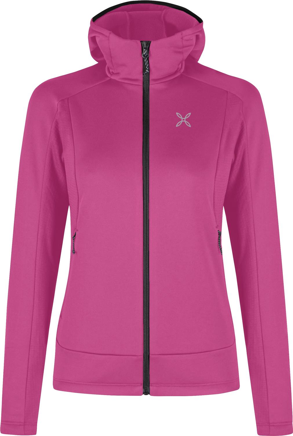 Montura - PULSE HOODED MAGLIA WOMAN — BATON ROUGE — Vista frontale 1