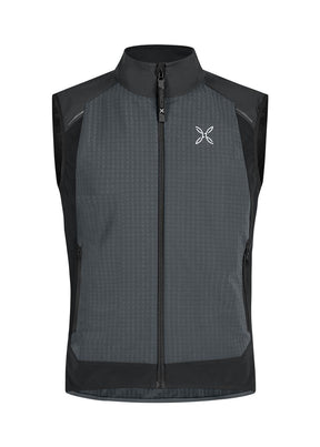 Montura - WIND REVOLUTION VEST — PIOMBO — Vista frontale 1