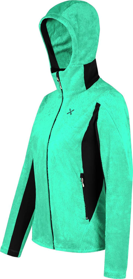 Montura - POLAR STYLE HOODED JKT WOMAN — BRIGHT TEAL — Immagine 2