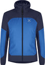 Montura - SEED HOODED JACKET — B.BLUE/GRAPHITE BLUE — Vista frontale 1