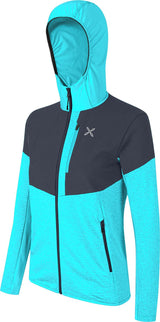 Montura - THERMAL GRID PRO 2 MAGLIA WOM. — TURQUOISE/GRAPHITE BLUE — Immagine 2