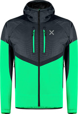 Montura - SPITZE HYBRID JACKET — VIBE GREEN/PIOMBO — Vista frontale 1