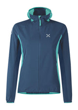 Montura - FLASH SKY JACKET WOMAN — DEEP BLUE/CARE BLUE — Vista frontale 1