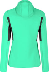 Montura - SMOOTH 2 HOODED MAGLIA WOMAN — BRIGHT TEAL — Vista posteriore 3