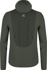 Montura - TRACE HYBRID JACKET — VERDE SALVIA/VERDE LIME — Vista posteriore 3