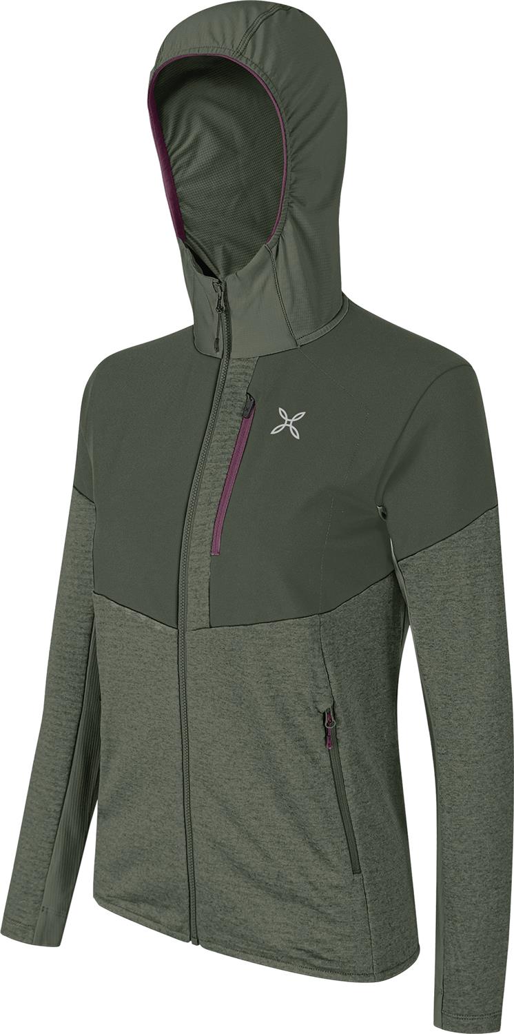 Montura - THERMAL GRID PRO 2 MAGLIA WOM. — VERDE SALVIA/VINACCIA — Immagine 2