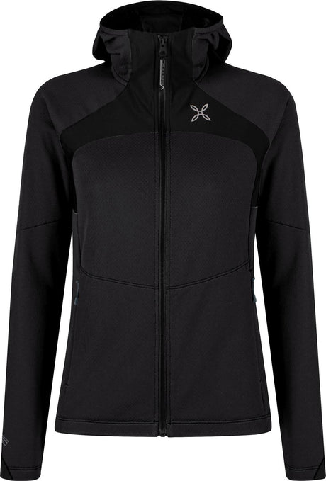 Montura - VERTIGO OCTA HOODED MAGLIA WOM — ARDESIA — Vista frontale 1