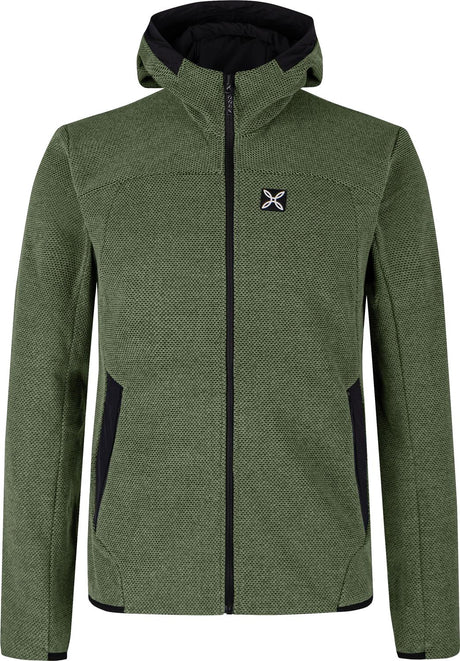Montura - ARGO HOODED MAGLIA — VERDE SALVIA — Vista frontale 1