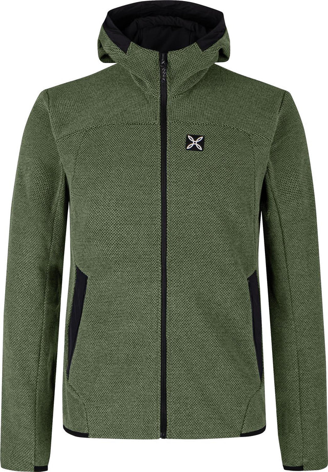Montura - ARGO HOODED MAGLIA — VERDE SALVIA — Vista frontale 1