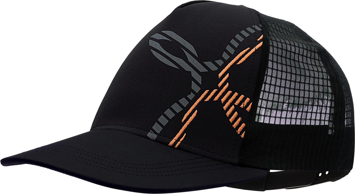 Montura - LOGO PRINT CAP — BLACK/MELON — Vista frontale 1