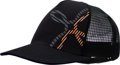 Montura - LOGO PRINT CAP — BLACK/MELON — Vista frontale 1