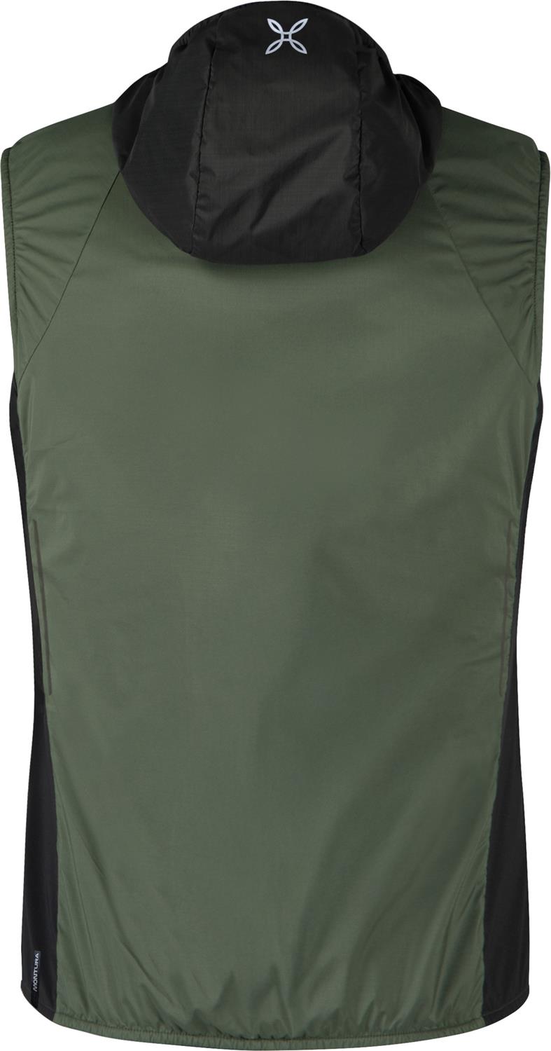 Montura - TRACCIA OCTA HOODED VEST — VERDE SALVIA — Vista posteriore 3
