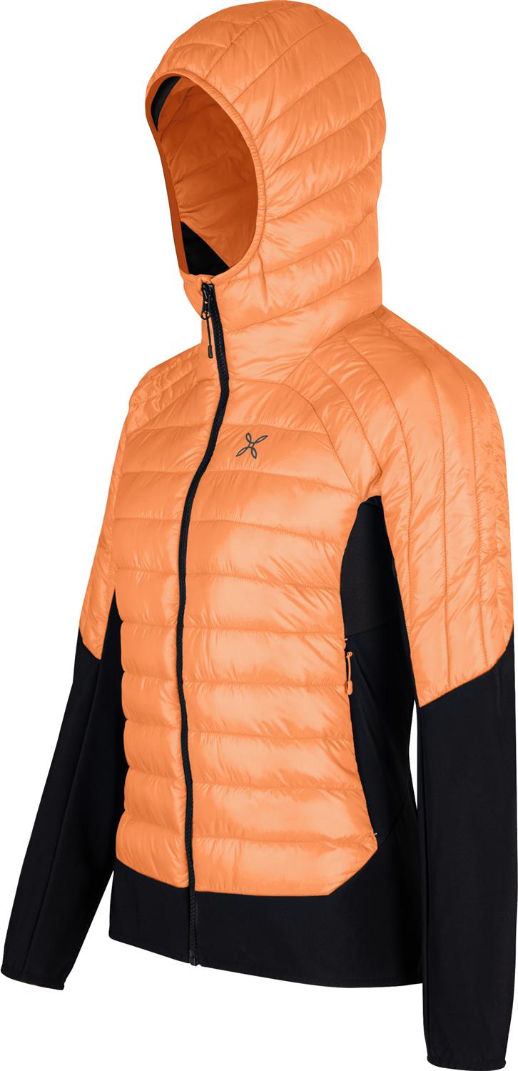 Montura - PEAK HYBRID HOODED JACKET WOM. — MELON — Immagine 2