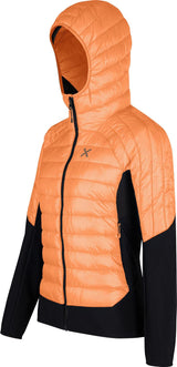 Montura - PEAK HYBRID HOODED JACKET WOM. — MELON — Immagine 2