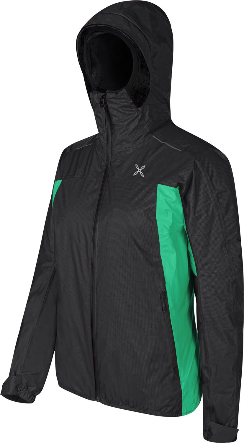 Montura - NEVIS 2.0 JACKET WOMAN — ANTRACITE/BRIGHT TEAL — Immagine 2