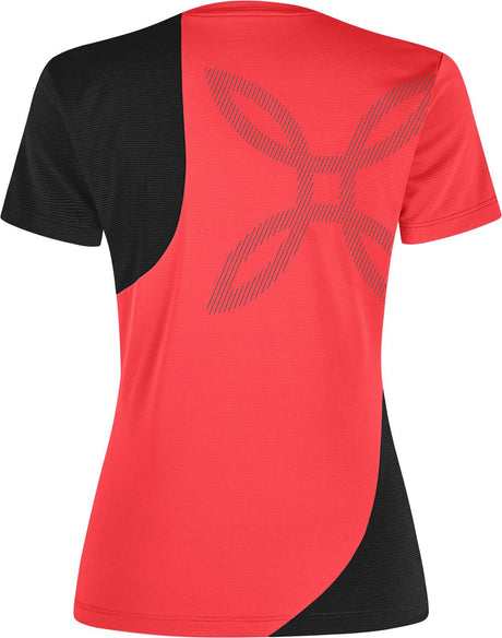 Montura - MIX-UP T-SHIRT WOMAN — ROSA SUGAR — Vista posteriore 2