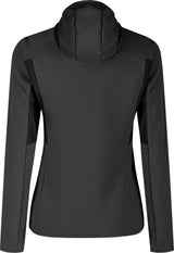 Montura - SMOOTH 2 HOODED MAGLIA WOMAN — BLACK — Vista posteriore 3