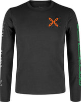 Montura - NEW WAY MAGLIA — BLACK/VIBE GREEN — Vista frontale 1