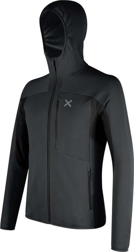 Montura - SMOOTH 2 HOODED MAGLIA — BLACK — Immagine 2