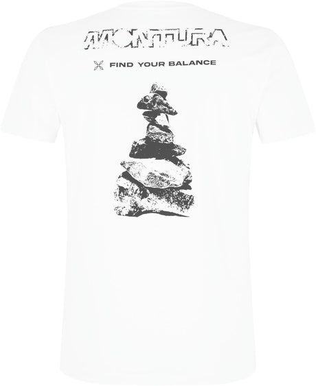Montura - BALANCE T-SHIRT — WHITE — Vista posteriore 2