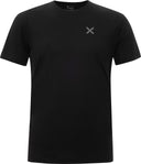 Montura - LOGO MERINO T-SHIRT — BLACK — Vista frontale 1