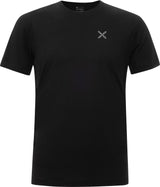 Montura - LOGO MERINO T-SHIRT — BLACK — Vista frontale 1