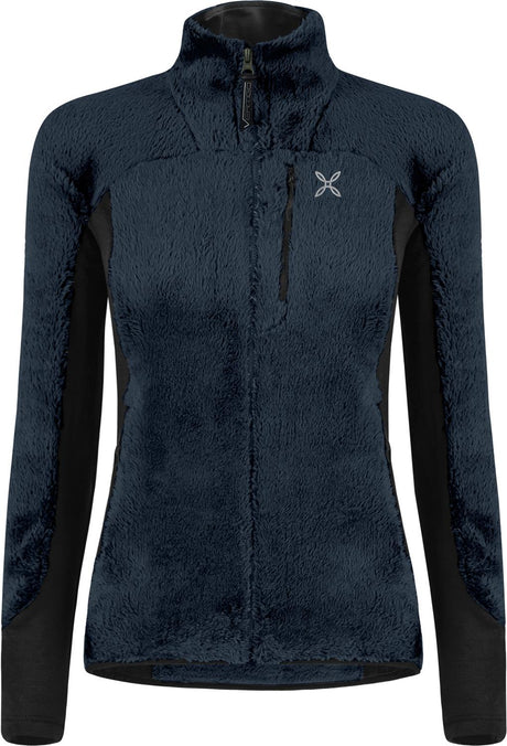 Montura - NORDIC FLEECE 2 JACKET WOMAN — BLUEBERRY — Vista frontale 1