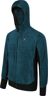 Montura - REMIX FLEECE JACKET — STEEL BLUE — Immagine 2