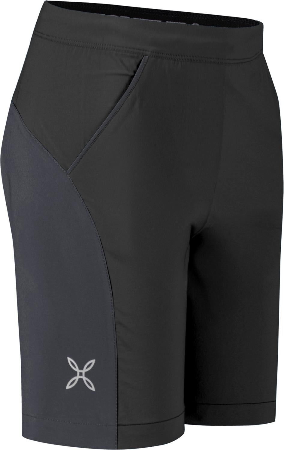 Montura - RISE BERMUDA KIDS — BLACK/ANTRACITE — Immagine 2