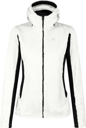 Montura - POLAR STYLE HOODED JKT WOMAN — WHITE — Vista frontale 1