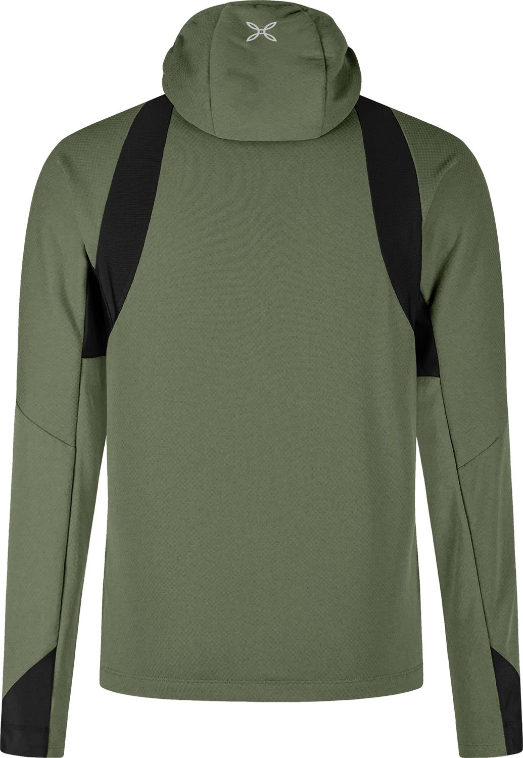 Montura - VERTIGO OCTA HOODED MAGLIA — VERDE SALVIA — Vista posteriore 3