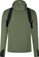 Montura - VERTIGO OCTA HOODED MAGLIA — VERDE SALVIA — Vista posteriore 3