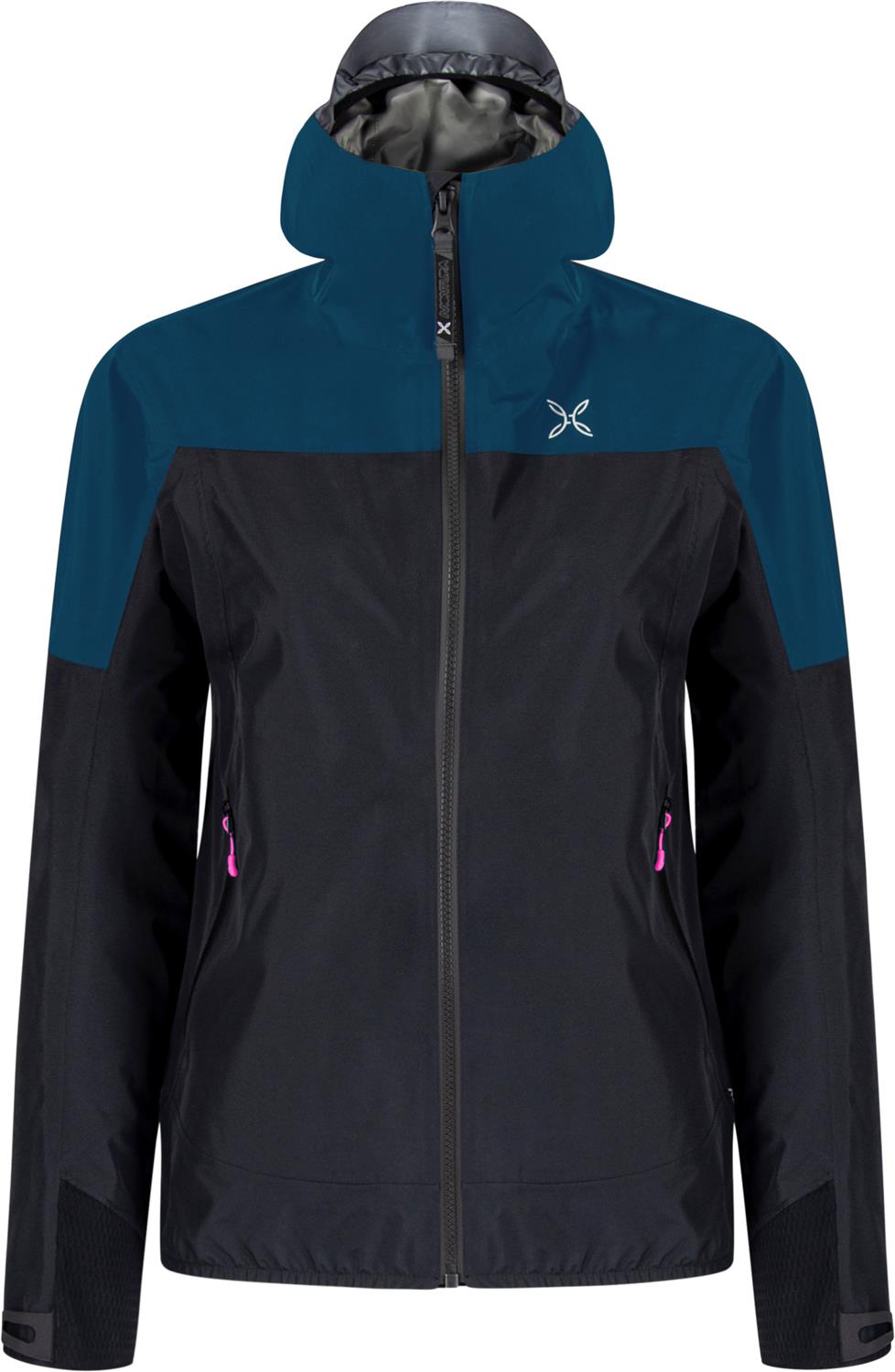 Montura - PAC MIND JACKET WOMAN — DEEP BLUE/BLACK — Vista frontale 1