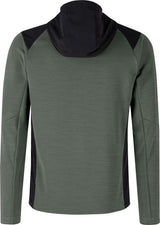 Montura - TIMELESS MIX HOODED MAGLIA — VERDE SALVIA — Vista posteriore 3