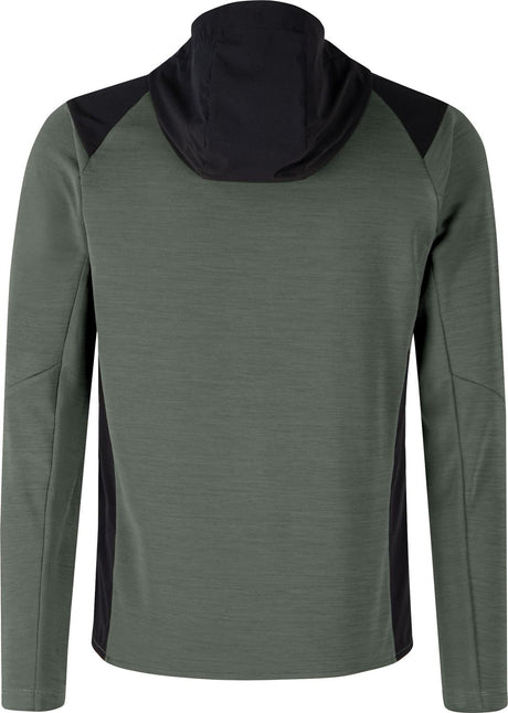 Montura - TIMELESS MIX HOODED MAGLIA — VERDE SALVIA — Vista posteriore 3