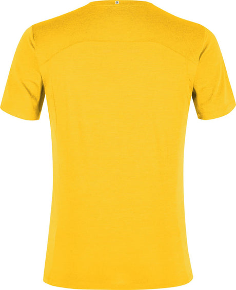 Montura - MERINO MIX T-SHIRT — MUSTARD — Vista posteriore 2