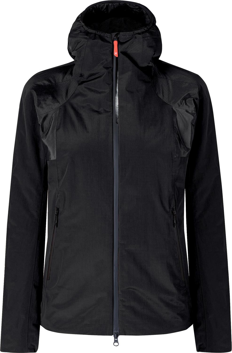 Montura - VERSANTE SKY HOODED JACKET WOM — BLACK — Vista frontale 1