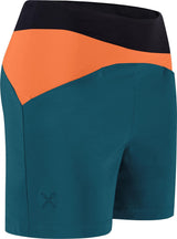 Montura - LOOM SHORTS WOMAN — BLU CENERE/MELON — Immagine 2