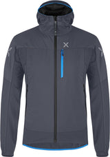 Montura - AIR ACTION HYBRID JACKET — GRAPHITE BLUE/B.BLUE — Vista frontale 1