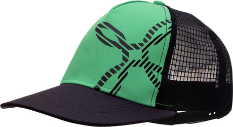 Montura - LOGO PRINT CAP — VIBE GREEN — Vista frontale 1